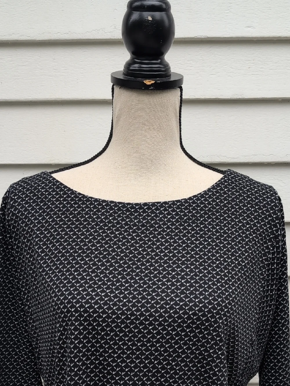 LOFT Elastic Waist 3/4 Sleeve Top - Picture 2 of 10